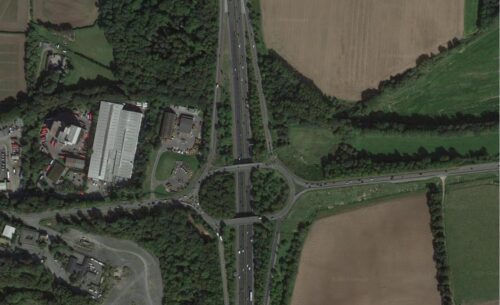 Junction 23 satellite image