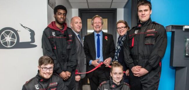 Leicester College Motor Building Opening-