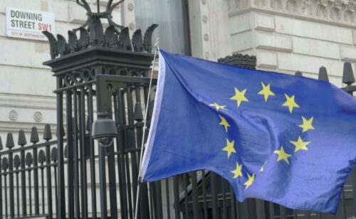 Brexit image EU flag