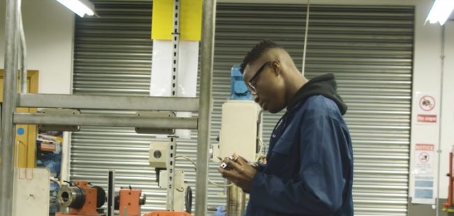 Antoine Akouete-Kuevy, young engineer