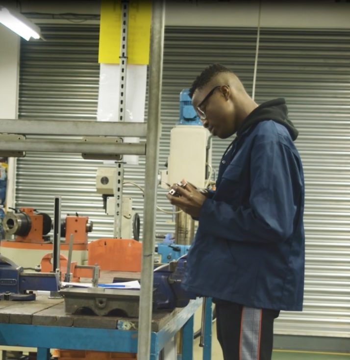 Antoine Akouete-Kuevy, young engineer