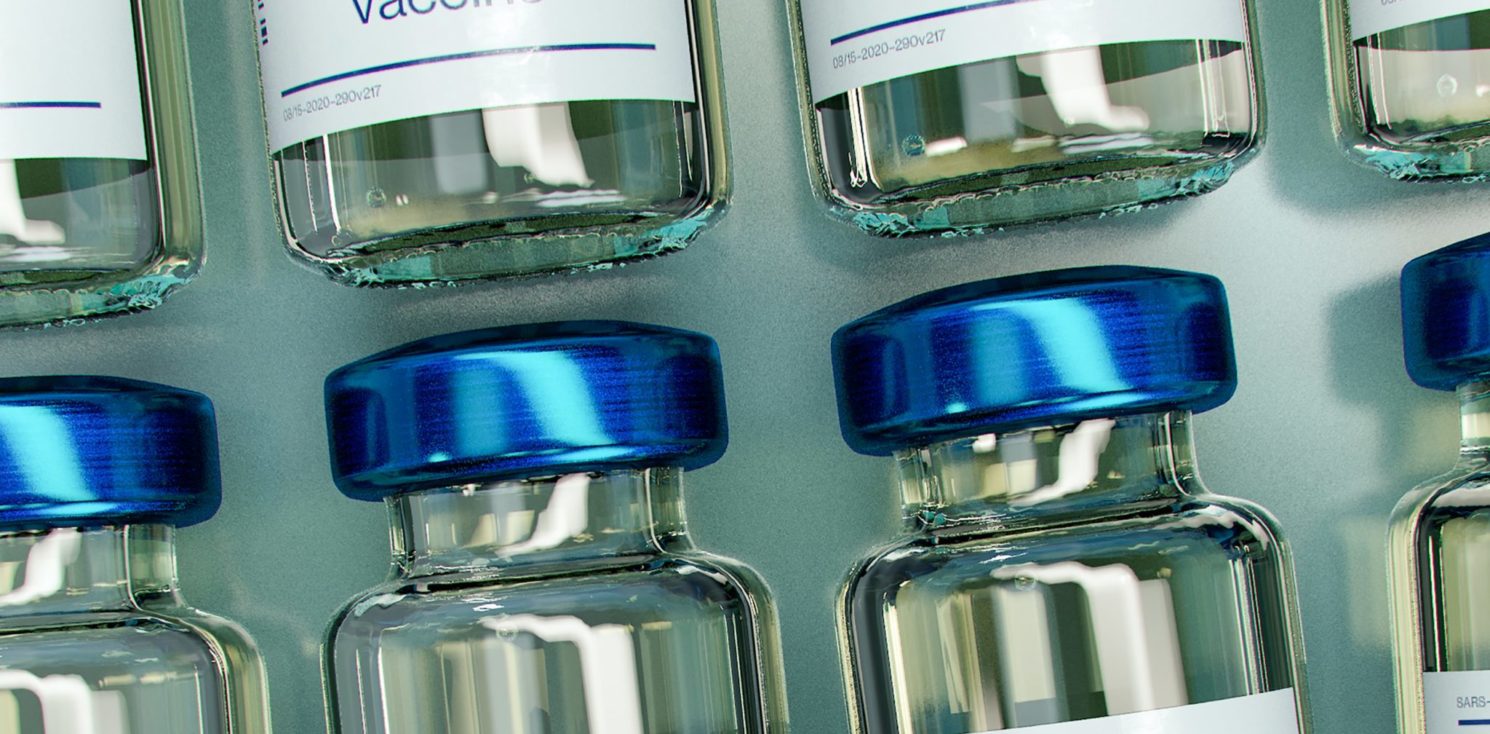 COVID 19 vaccine vials