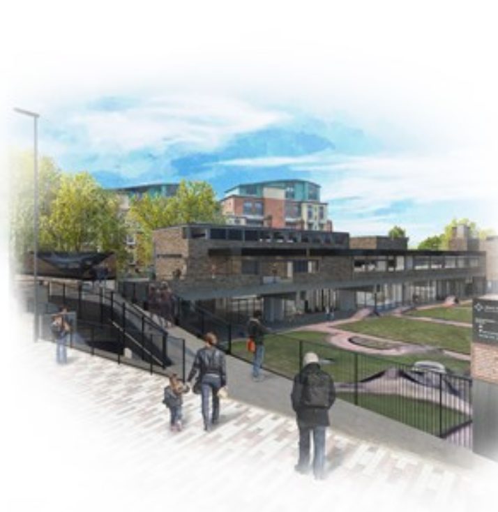 Jewry Wall artists impression