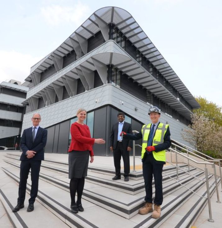 Space Park Leicester key handover
