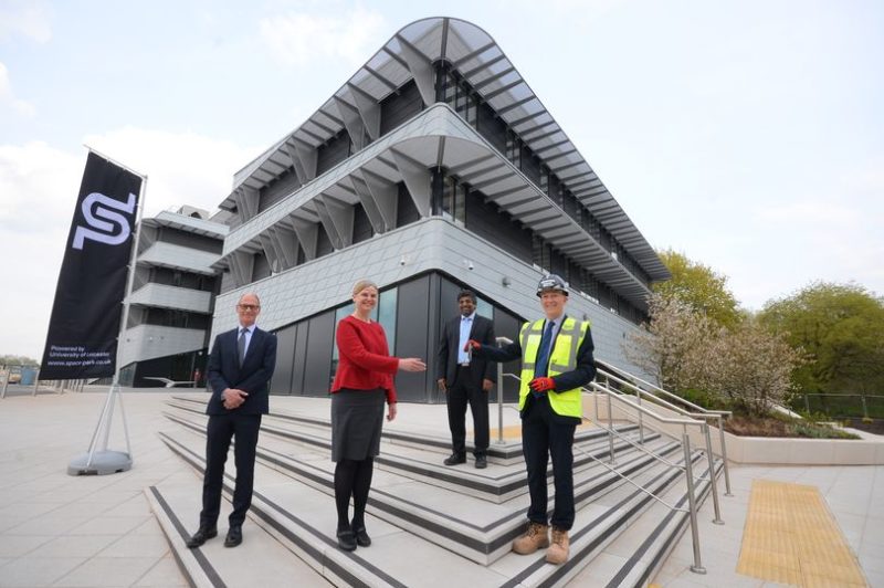 Space Park Leicester key handover