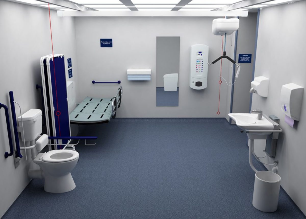 Changing places bathroom