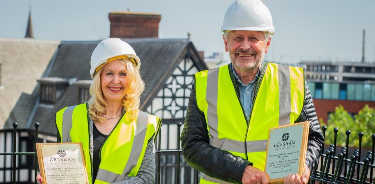 LARRAINE BOORMAN AND SIR PETER SOULSBY GRESHAM