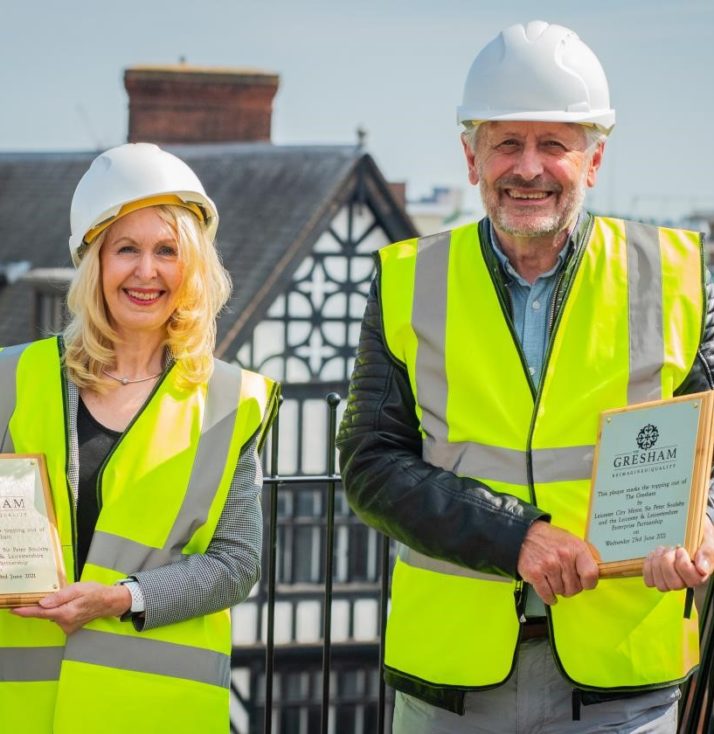 LARRAINE BOORMAN AND SIR PETER SOULSBY GRESHAM