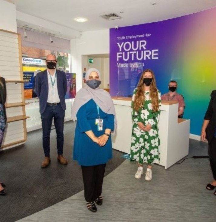 Youth Emploment Hub opening
