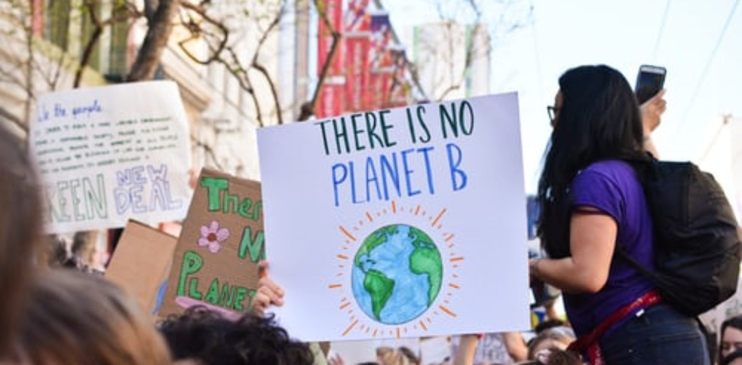 No Planet B sign