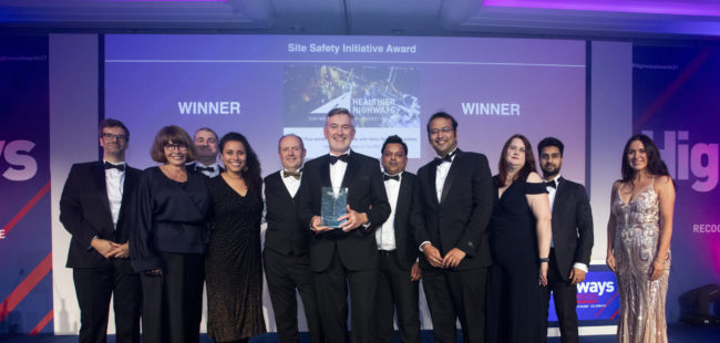 Site Safety Initiative Award Steve Perkins Associates