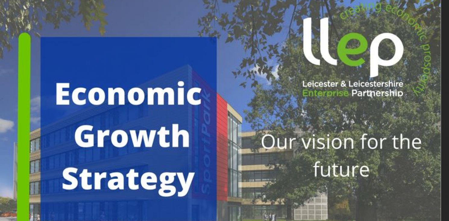 A picture titled Economic Growth Strategy with the LLEP logo