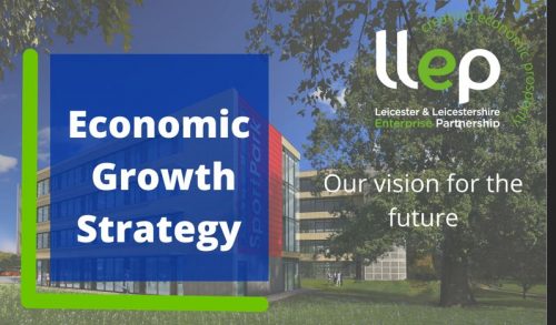 A picture titled Economic Growth Strategy with the LLEP logo